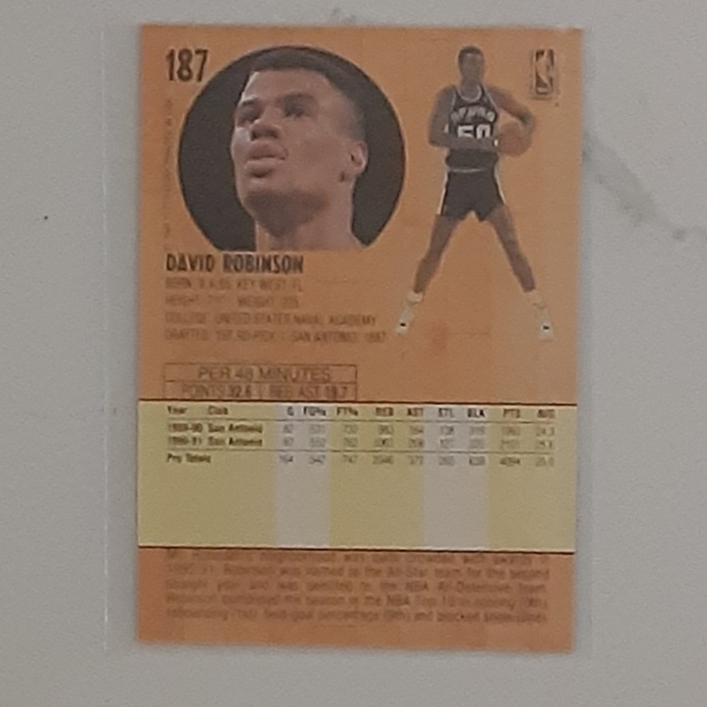 DAVID ROBINSON BASKETBALL CARDS - Picture 9 of 13